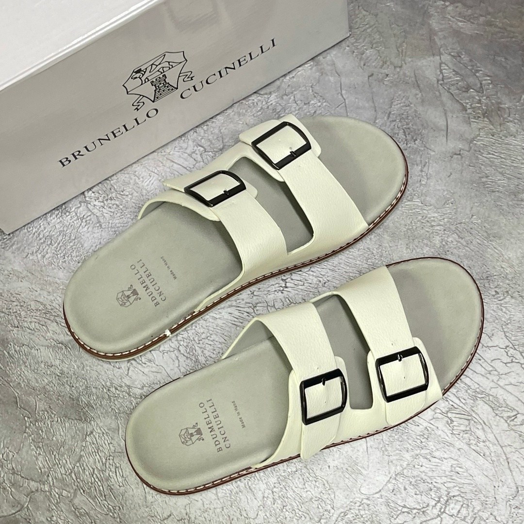 кожаные шлепанцы brunello cucinelli,,женские шлепанцы,кожаные шлепанцы,шлепанцы brunello cucinelli