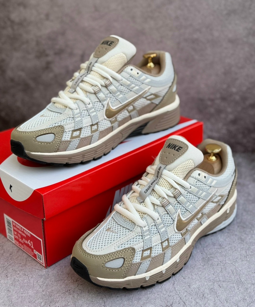 кроссовки nike p-6000,кроссовки nike,кроссовки,кроссовки nike p600 gore-tex,nike p-6000 кроссовки лунный белый коричневый