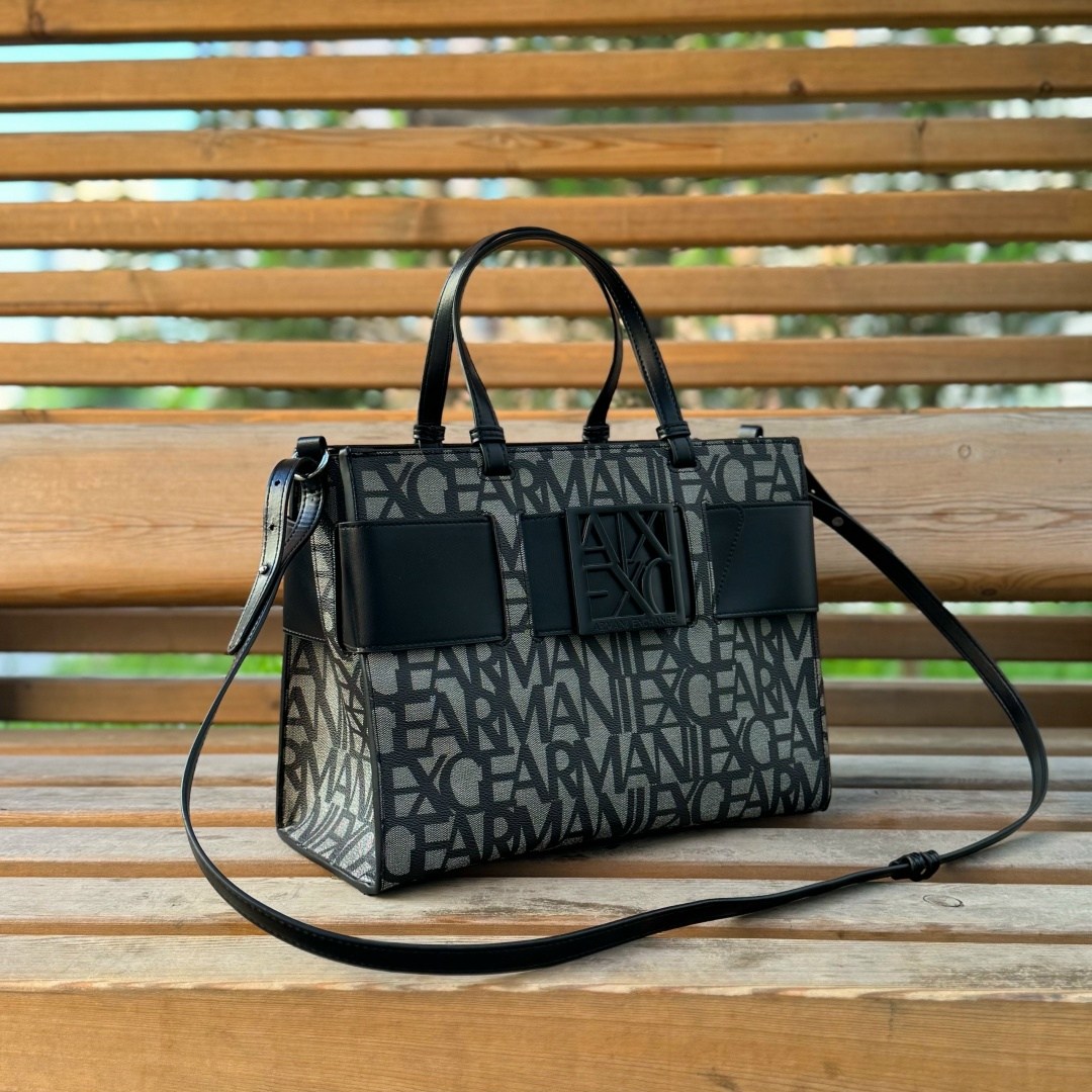 сумка armani exchange,сумка armani exchange шоппер с логотипом черный,сумка armani,сумка armani exchange женская,сумка