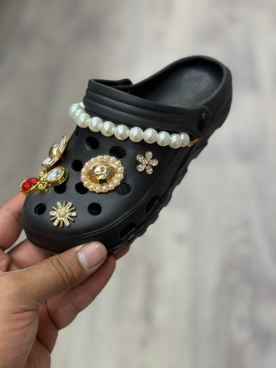 серебряные кроксы,,женские кроксы,кроксы с украшениями,украшение для кроксов