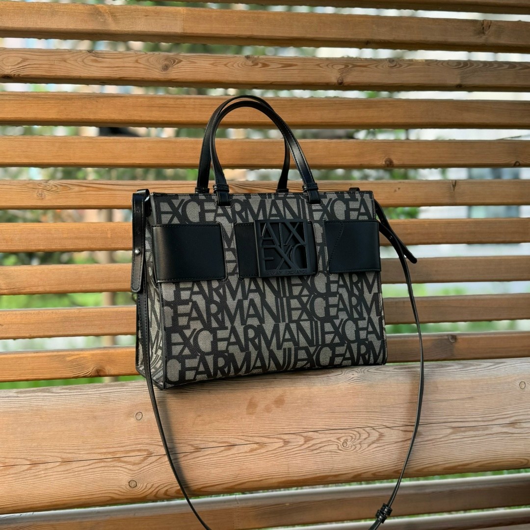 сумка armani exchange,сумка armani exchange шоппер с логотипом черный,сумка armani,сумка armani exchange женская,сумка