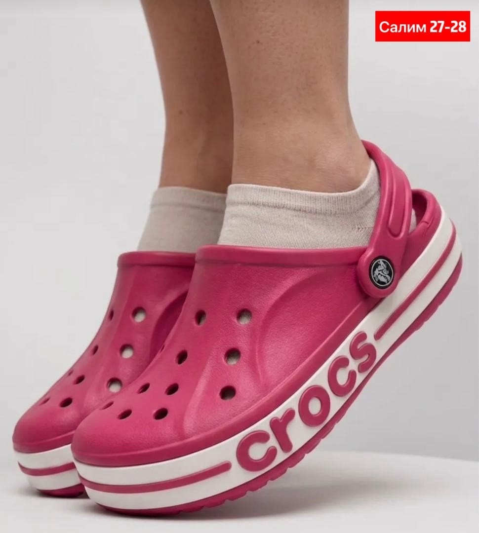 crocs bayaband clog розовые,женские кроксы,crocs bayaband розовые,сабо crocs,сабо кроксы crocs sarah clog crocs цвет розовый персик