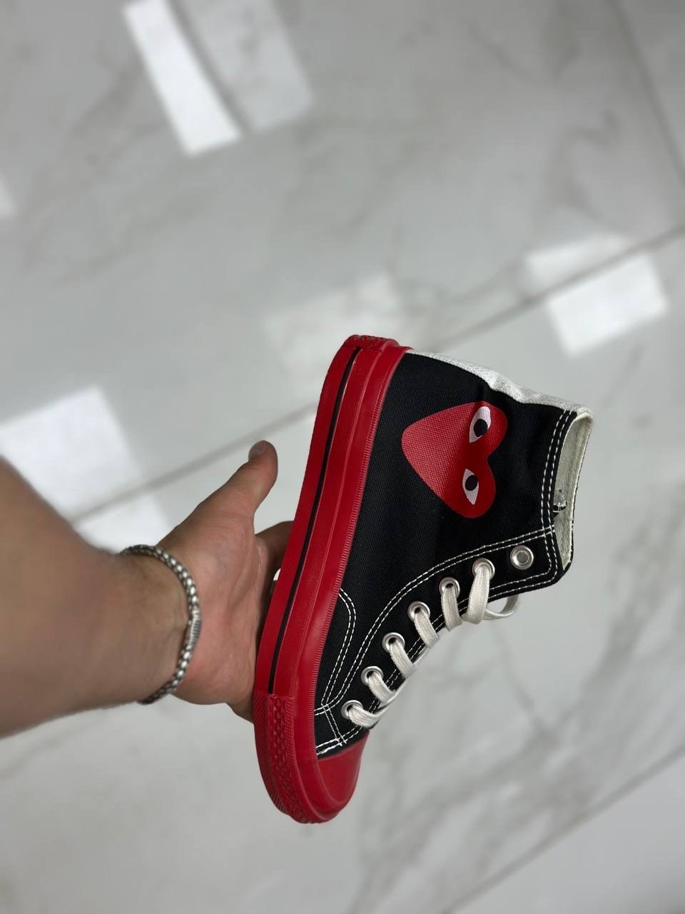 converse cdg,converse comme des garcons,converse chuck taylor all star 70 hi,converse chuck,кеды converse play comme des garçons черные высокие
