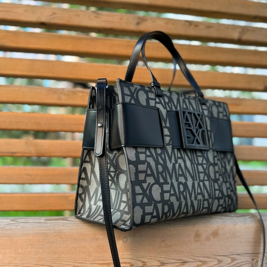 сумка armani exchange,сумка armani exchange шоппер с логотипом черный,сумка armani,сумка armani exchange женская,сумка