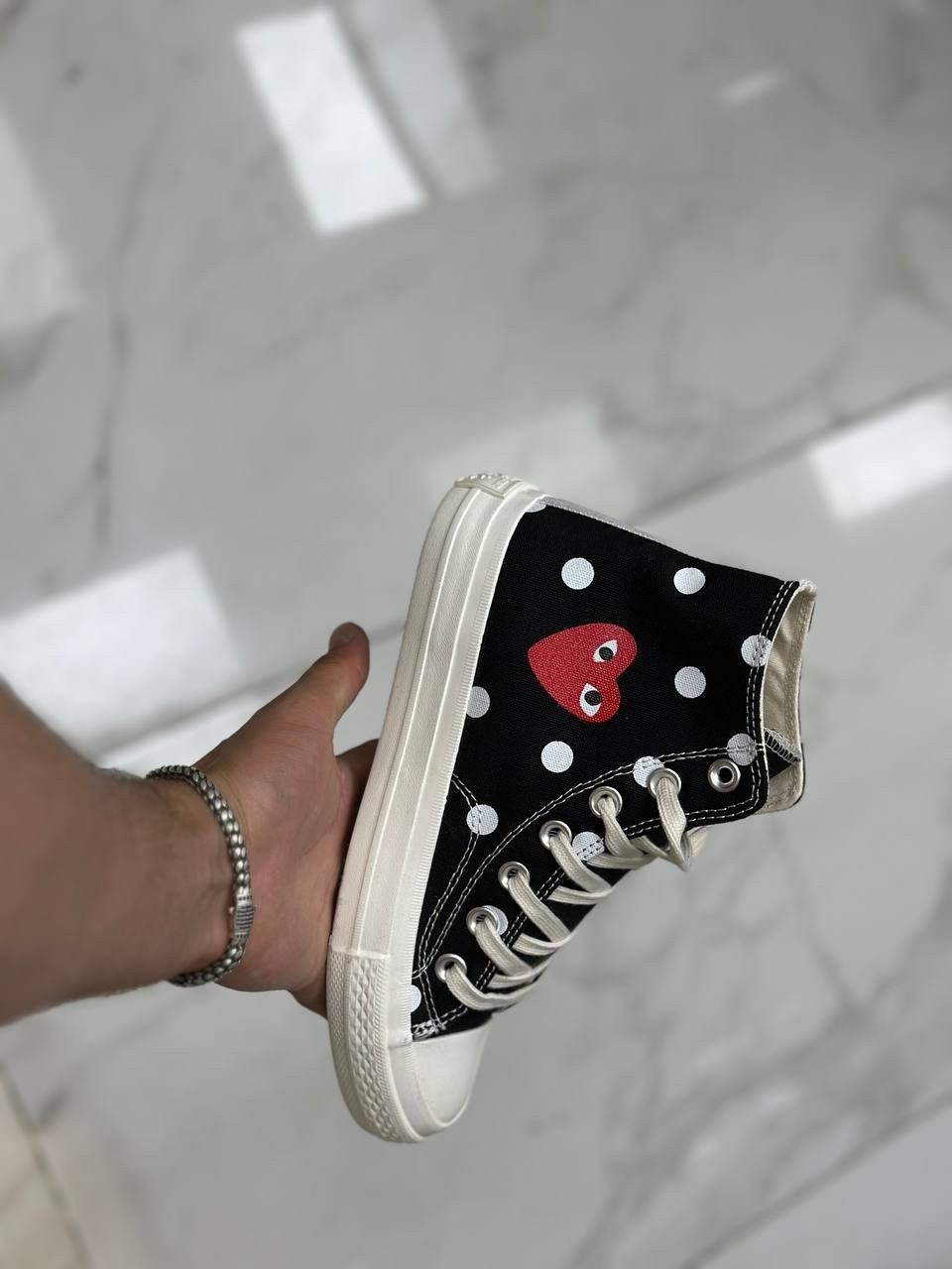 converse cdg,converse comme des garcons,converse chuck taylor all star 70 hi,converse chuck,кеды converse play comme des garçons черные высокие