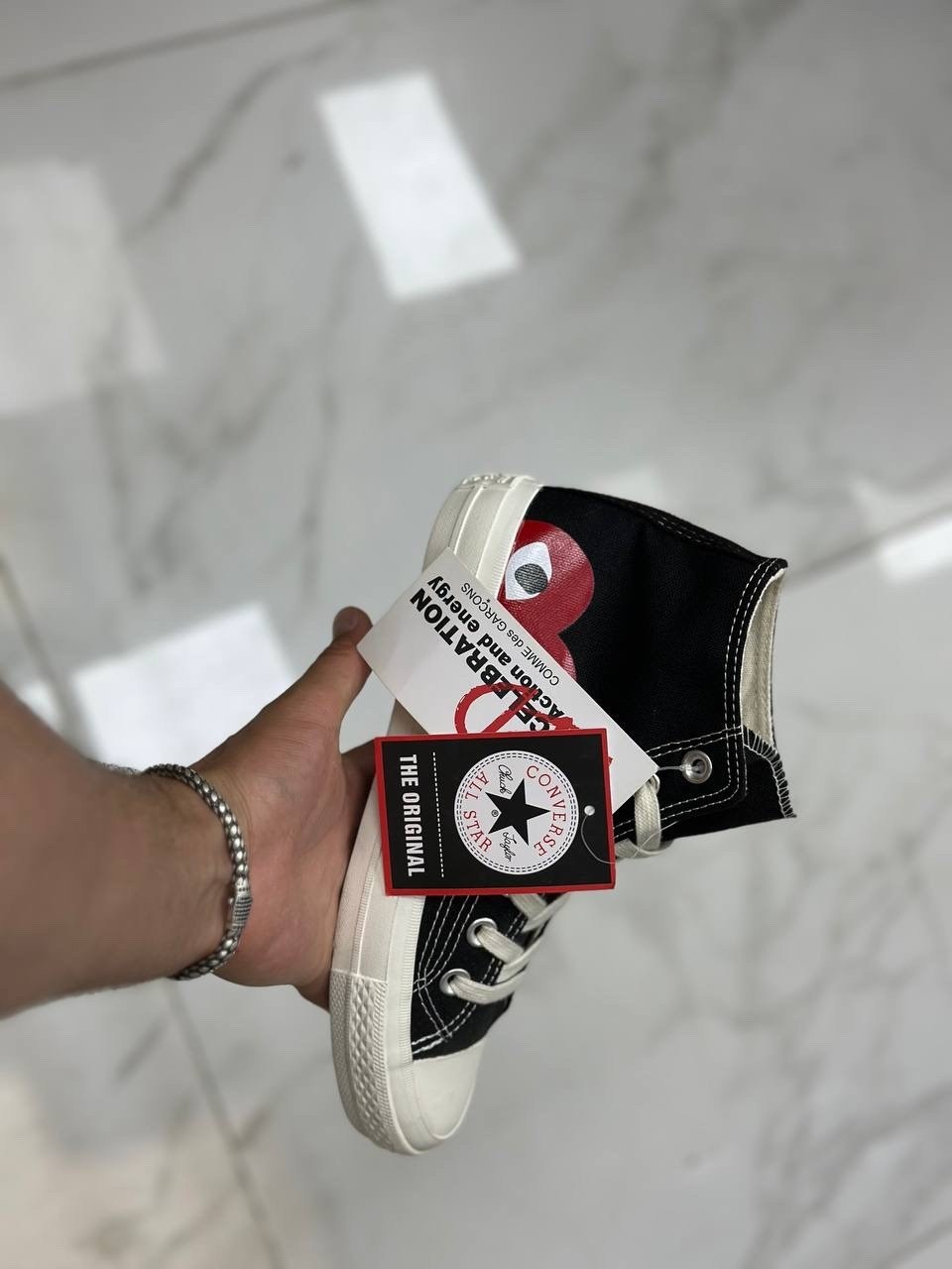 converse cdg,converse comme des garcons,converse chuck taylor all star 70 hi,converse chuck,кеды converse play comme des garçons черные высокие