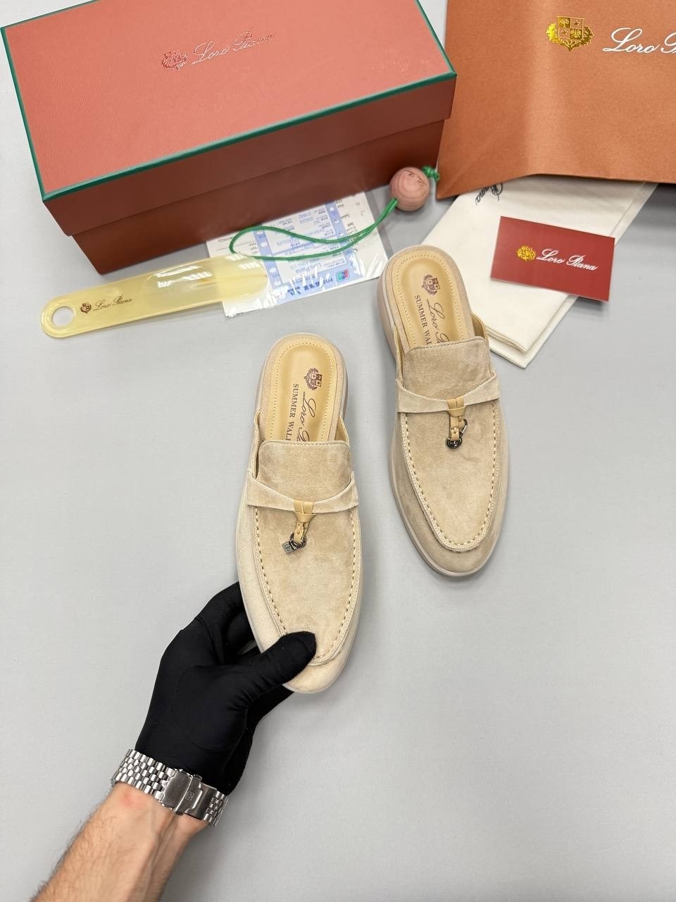 ,мюли замшевые,мюли loro piana,loro piana лоферы,мюли лоро пиано женские
