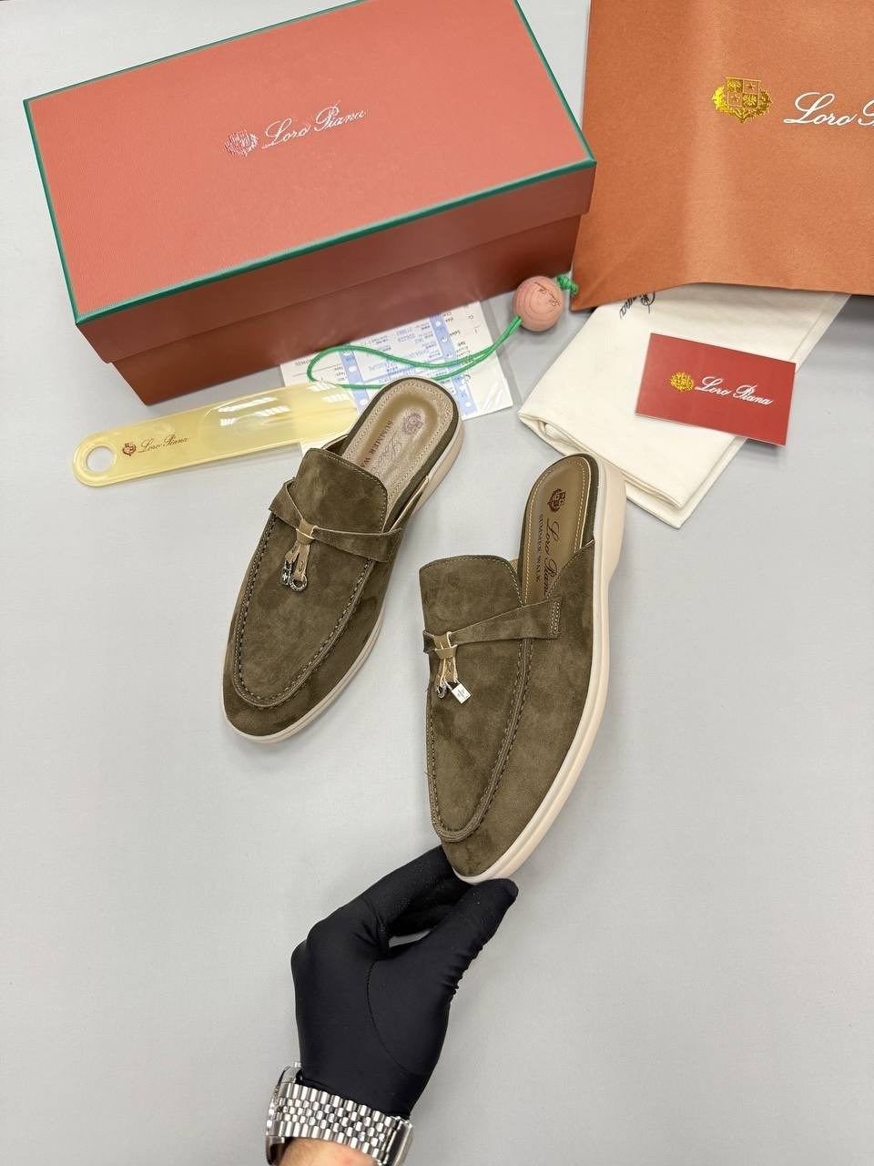 ,мюли замшевые,мюли loro piana,loro piana лоферы,мюли лоро пиано женские