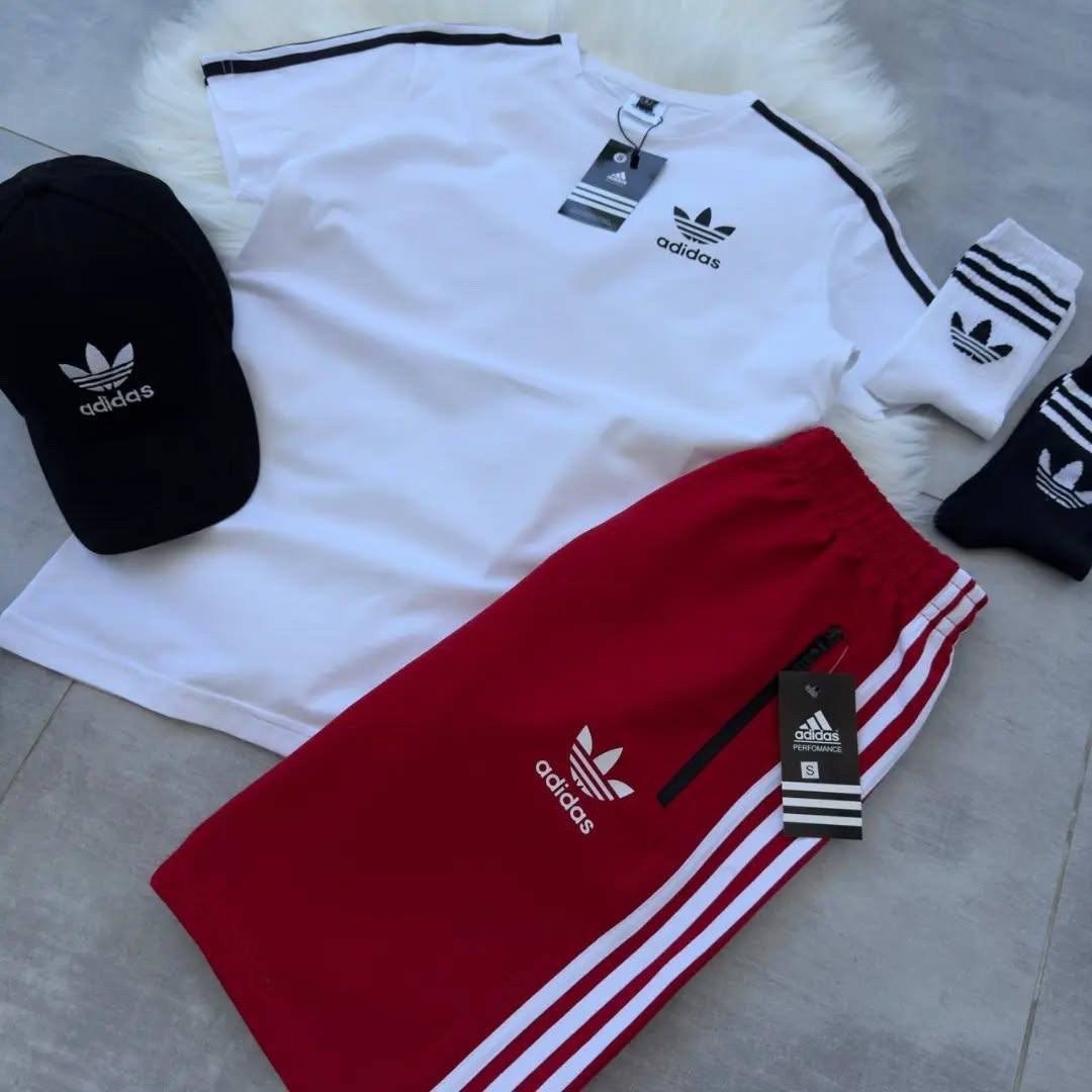 шорты с футболкой комплект адидас мужские,комплект футболок adidas,спортивный костюм adidas,комплект адидас,белый костюм адидас шорты футболка