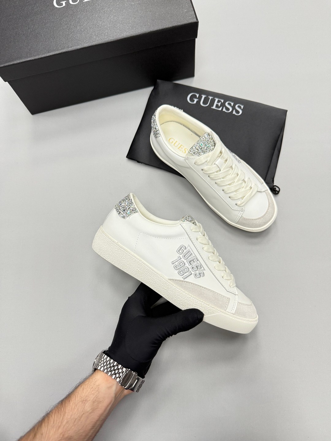 кеды guess,кроссовки мужские guess fm6vet lea12,кроссовки guess,,кеды guess мужские