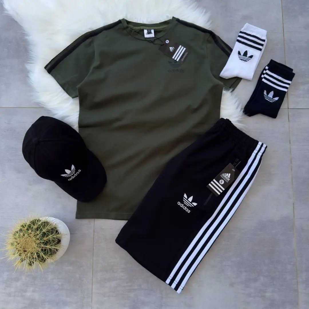 шорты с футболкой комплект адидас мужские,комплект футболок adidas,спортивный костюм adidas,комплект адидас,белый костюм адидас шорты футболка