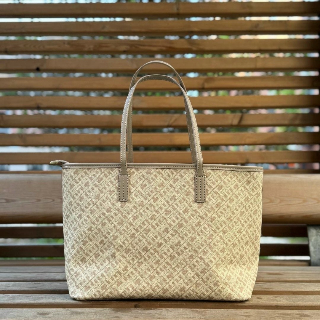 бежевая сумка,сумка tommy hilfiger,сумка,женская сумка,женская сумка шоппер
