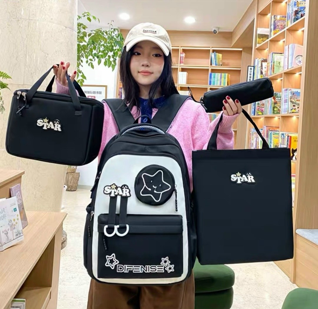 рюкзак школьный набор 4 в 1 подростковый портфель,рюкзак школьный набор 4 в 1,рюкзак школьный набор,набор рюкзак,школьный рюкзак набор 5 в 1
