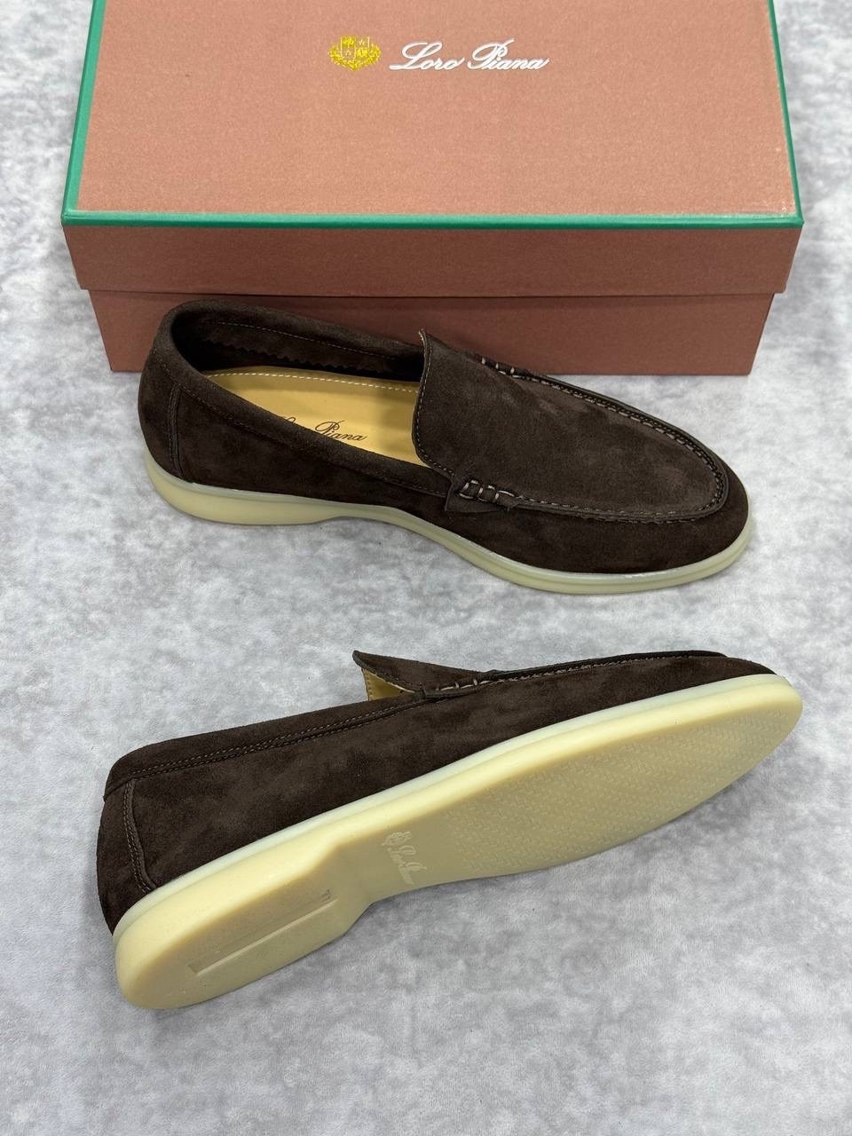 loro piana мужские лоферы,мокасины loro piana summer walk коричневые,лоферы loro piana summer walk замшевые коричневые,лоферы loro piana,мужские замшевые лоферы loro piana