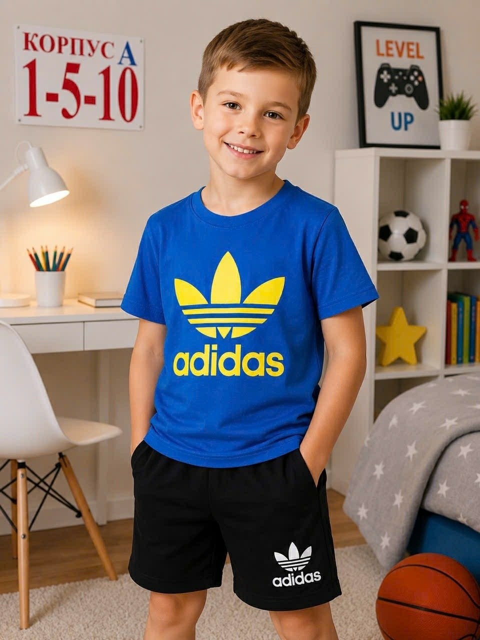 костюм спортивный adidas,комплект одежды adidas,комплект футболок adidas,для мальчиков adidas,adidas original