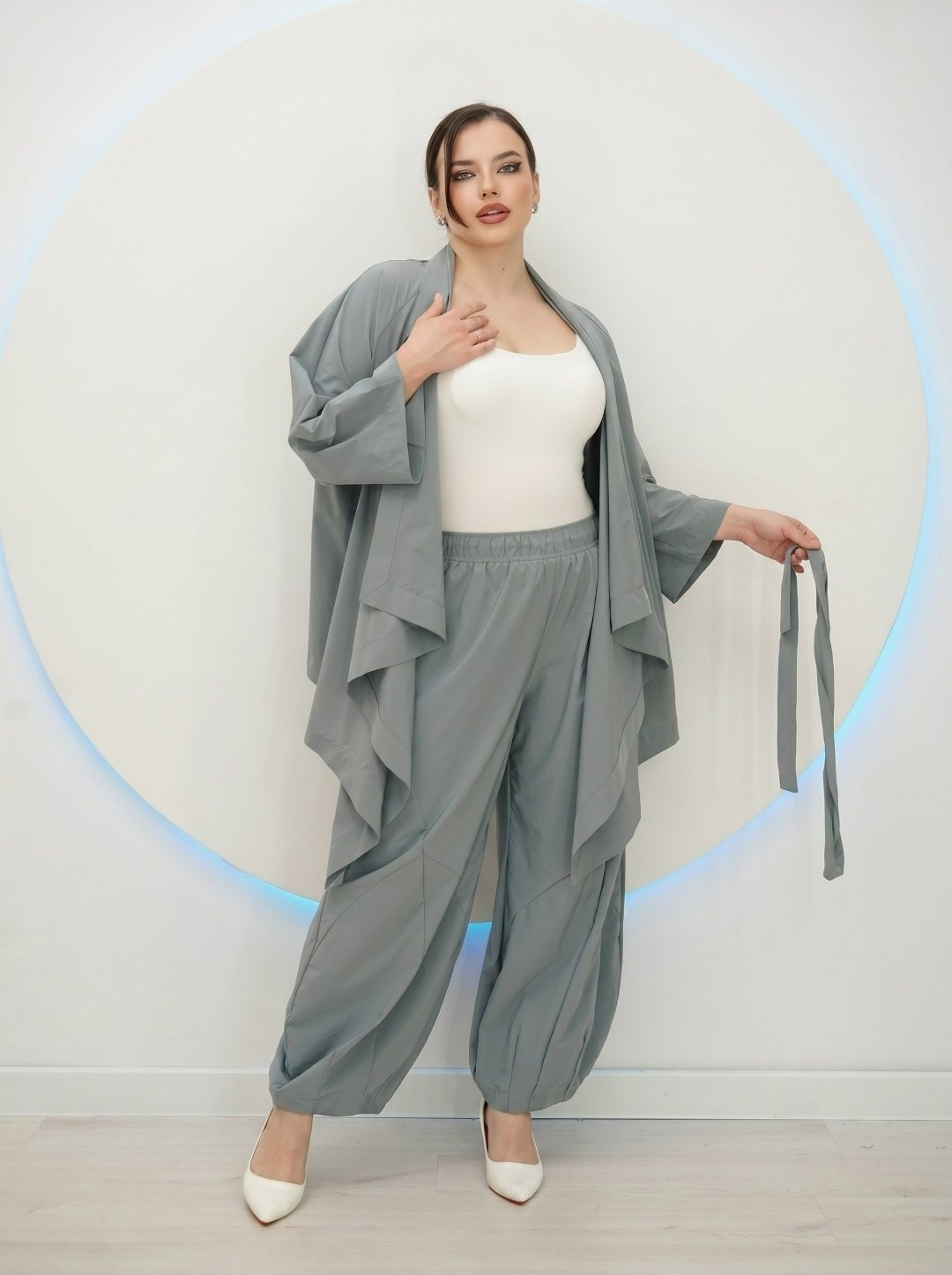 костюм michel chic 1375 черно-белый,брючный костюм мишель шик арт: 1375 черный, черно-белый,костюм брючный 1375 черный + черно-белый michel chic,женский костюм michel chic,костюм мишель шик 1375 черны