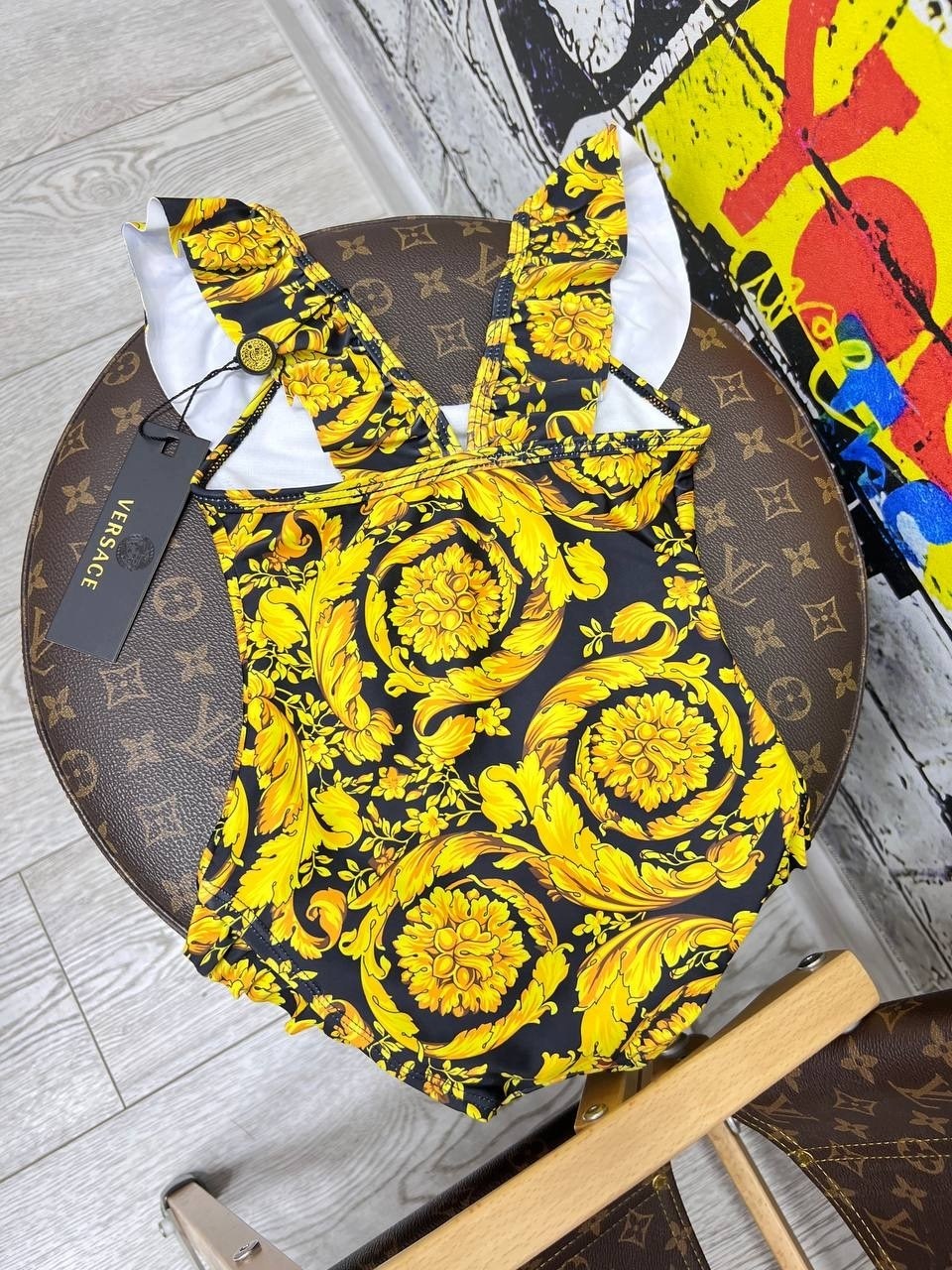 купальник версаче,купальник женские,слитный купальник versace,купальник,купальник с принтом