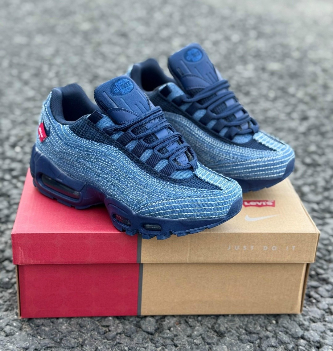 кроссовки,кроссовки nike air max 95,nike air max 95 levis,nike air max 95,повседневные кроссовки
