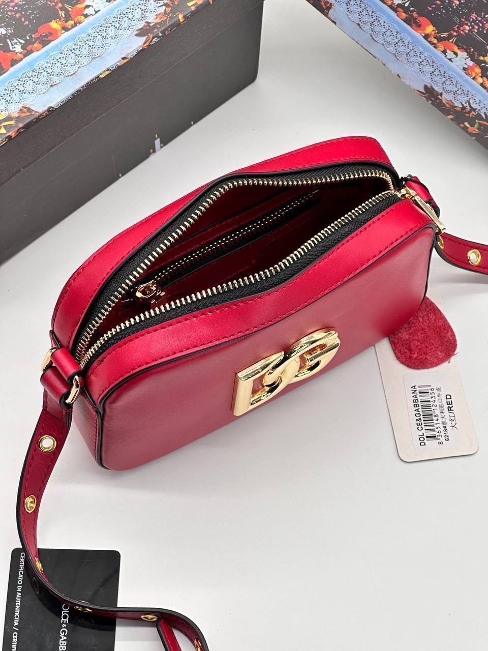 сумка dolce gabbana,сумка,кроссбоди d&g dolce&gabbana,красная женская сумка дольче габбана,сумочка