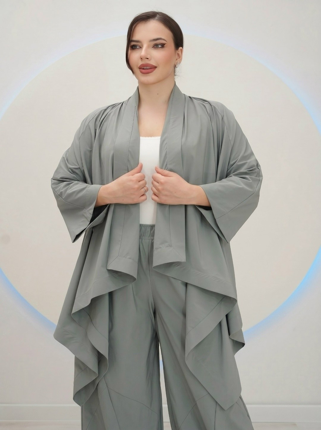 костюм michel chic 1375 черно-белый,брючный костюм мишель шик арт: 1375 черный, черно-белый,костюм брючный 1375 черный + черно-белый michel chic,женский костюм michel chic,костюм мишель шик 1375 черны
