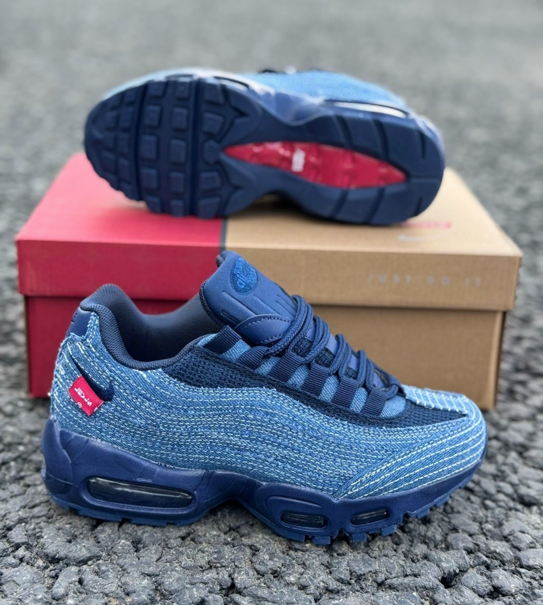 кроссовки,кроссовки nike air max 95,nike air max 95 levis,nike air max 95,повседневные кроссовки