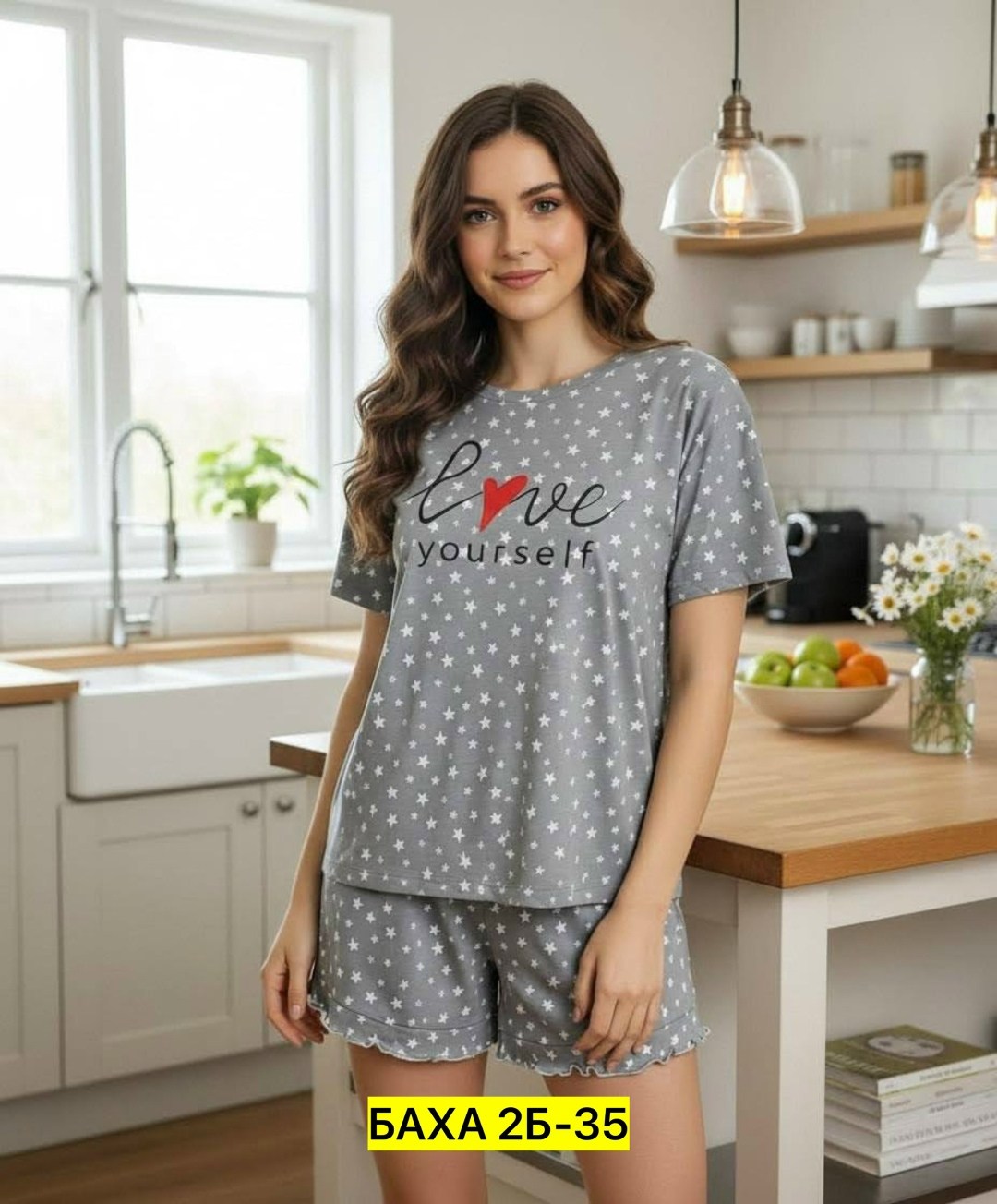 пижама женская,пижама женская с шортам,пижама женская с шортами и футболкой для дома,костюм женский,домашняя одежда пижама