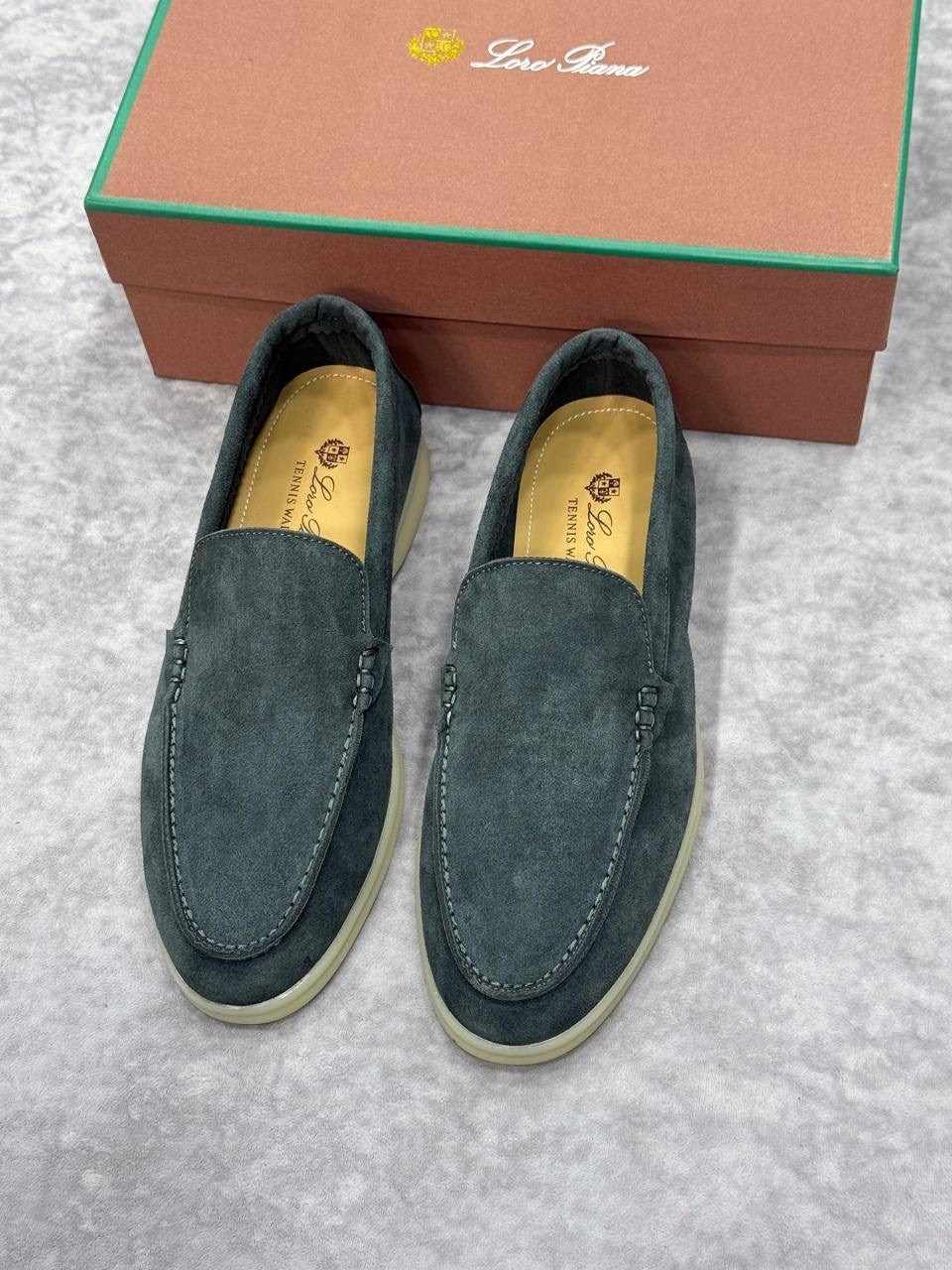 лоферы мужские loro piana,лоферы loro piana,мужские замшевые лоферы,замшевые лоферы summer walk loro piana серый,лоферы loro piana замшевые