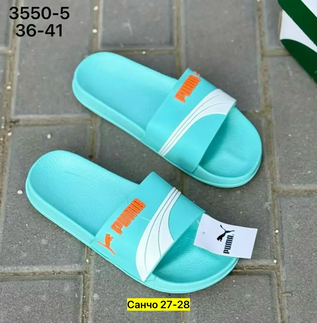 шлепанцы puma,,puma шлепанцы popcat,шлепанцы женские,puma leadcat