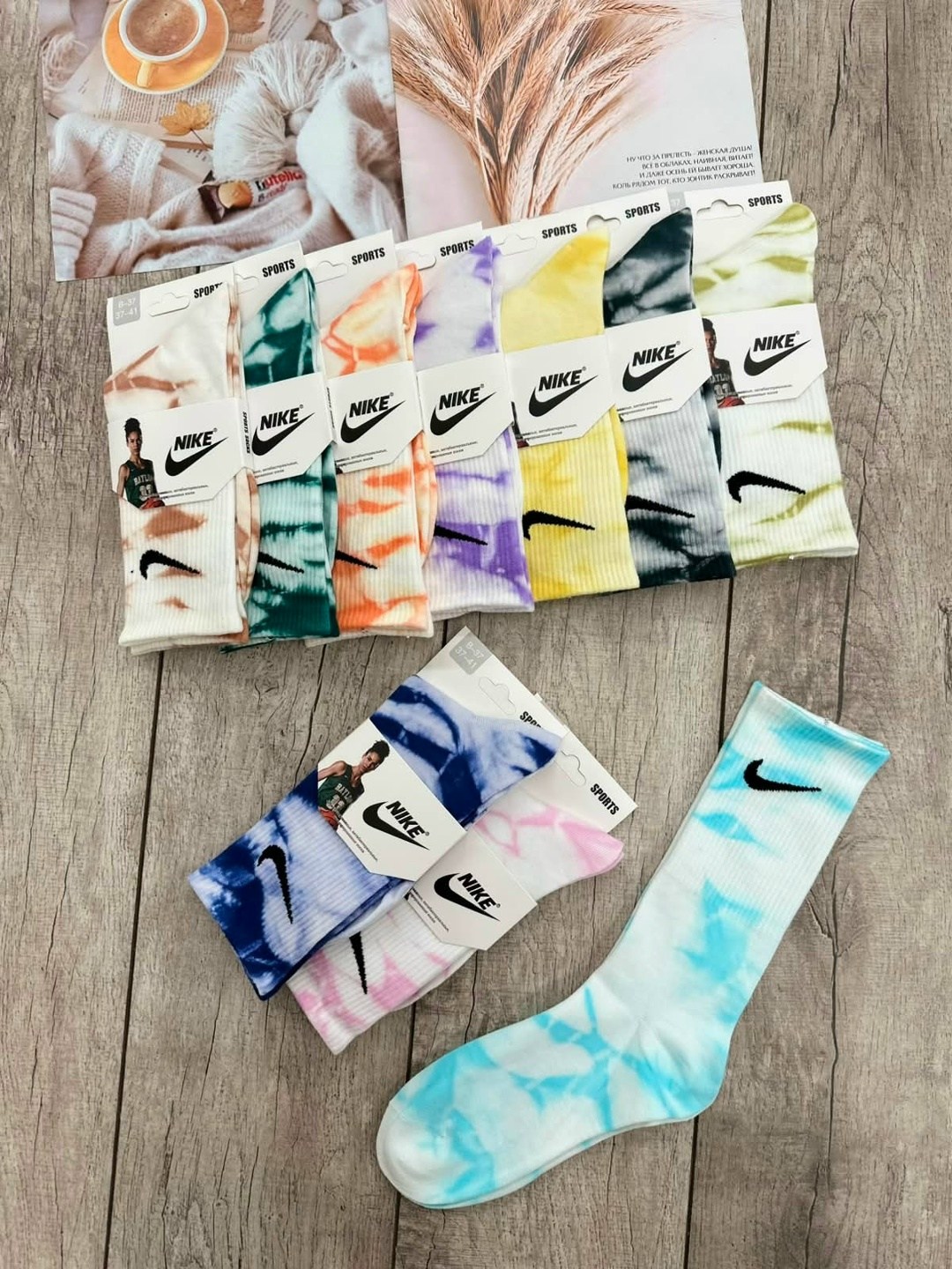 nike носки,носки nike высокие,носки женские,носки спортивные женские nike,носки комплект