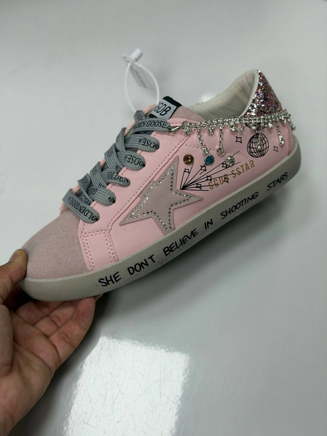 кеды golden goose superstar pink,женские кроссовки,,кроссовки golden goose,кеды golden goose