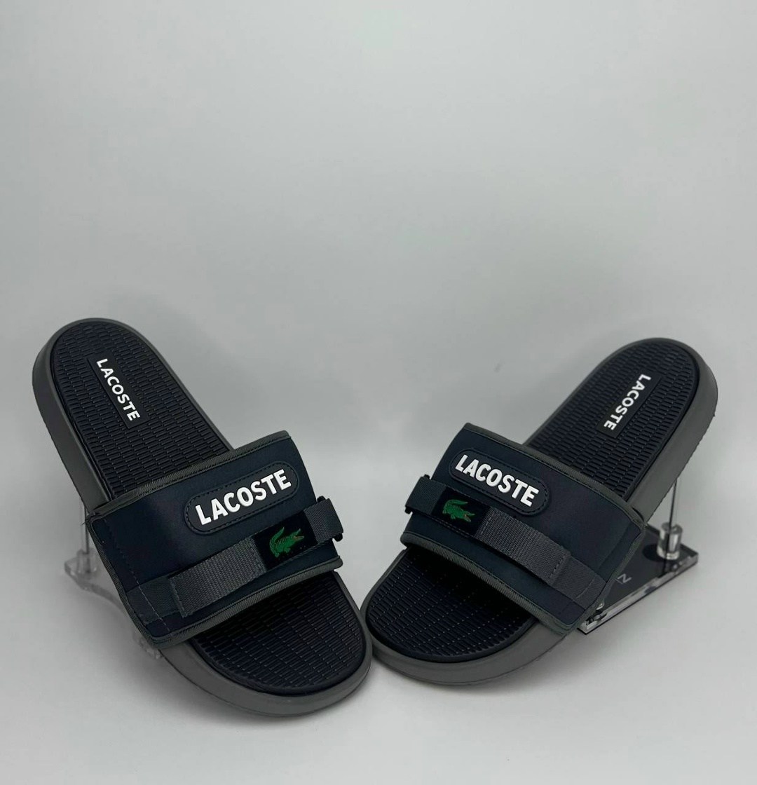 шлепанцы lacoste,мужские шлепанцы,шлепки лакост,,тапочки лакост