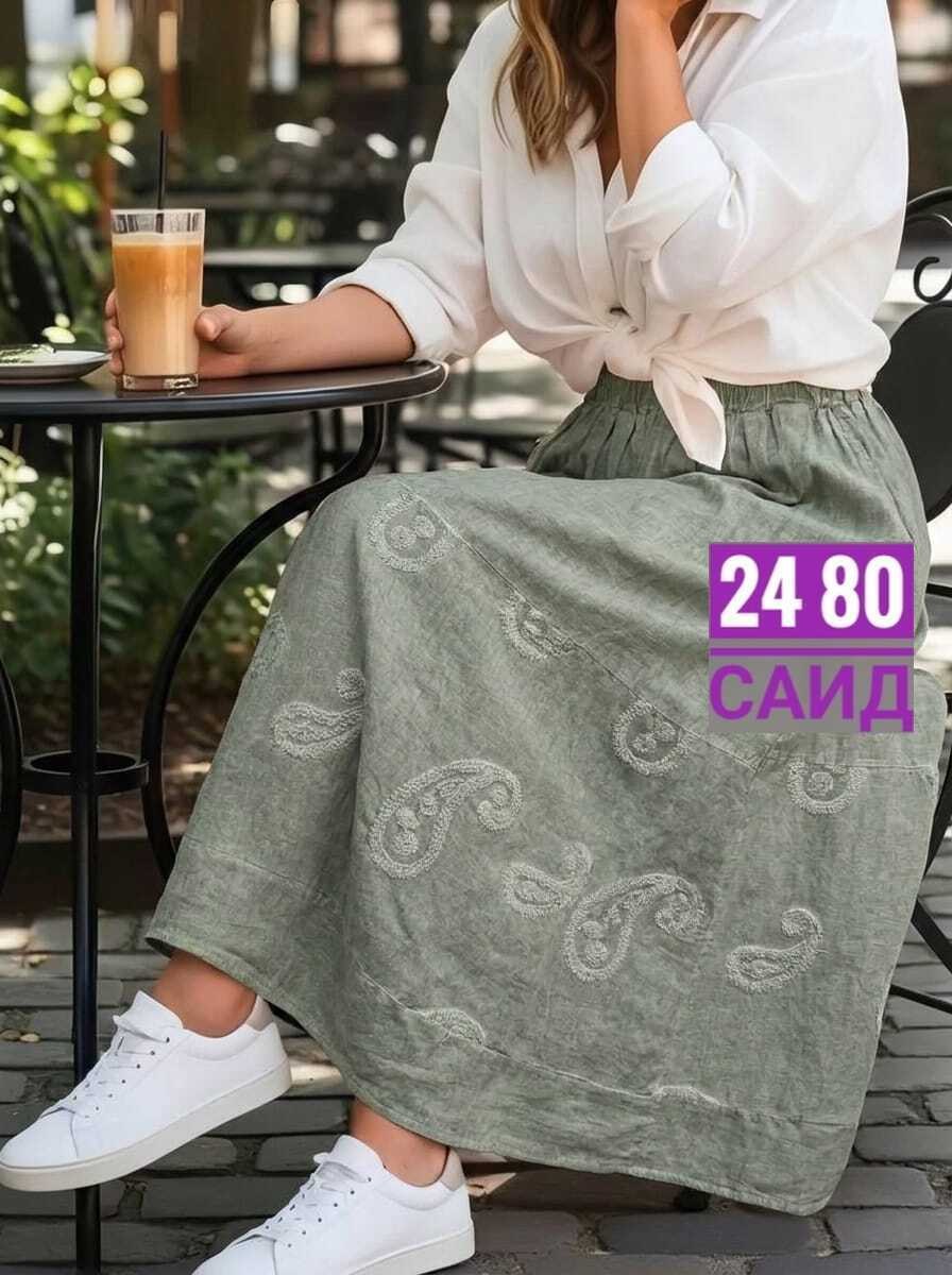 льняная юбка,юбка,юбка женская,юбка льняная миди,юбка летняя
