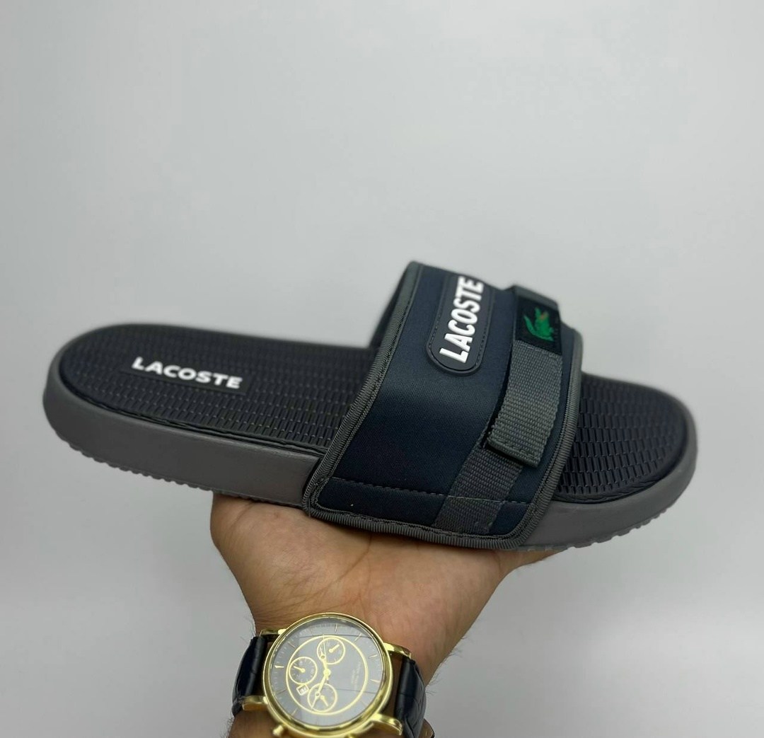 шлепанцы lacoste,мужские шлепанцы,шлепки лакост,,тапочки лакост