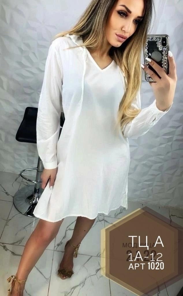 ,туника женская,туника с капюшоном,женская кофта,платье шифон