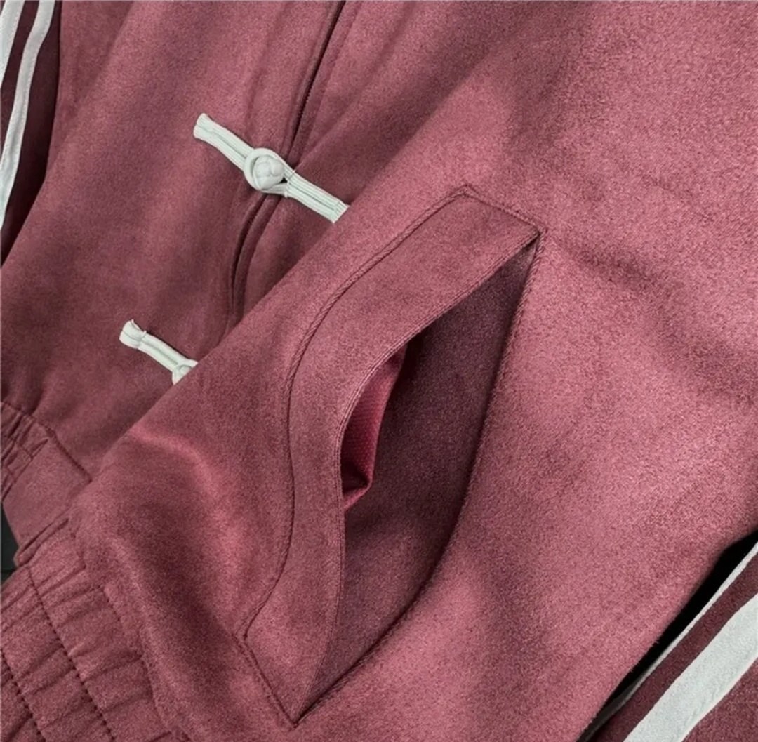 adidas мужская и женская классическая новая китайская замшевая куртка jy8276,адидас кофта в китайском стиле,adidas chinese new year jacket,костюм тан в стиле синьчжун адидас,китайский адидас кофта