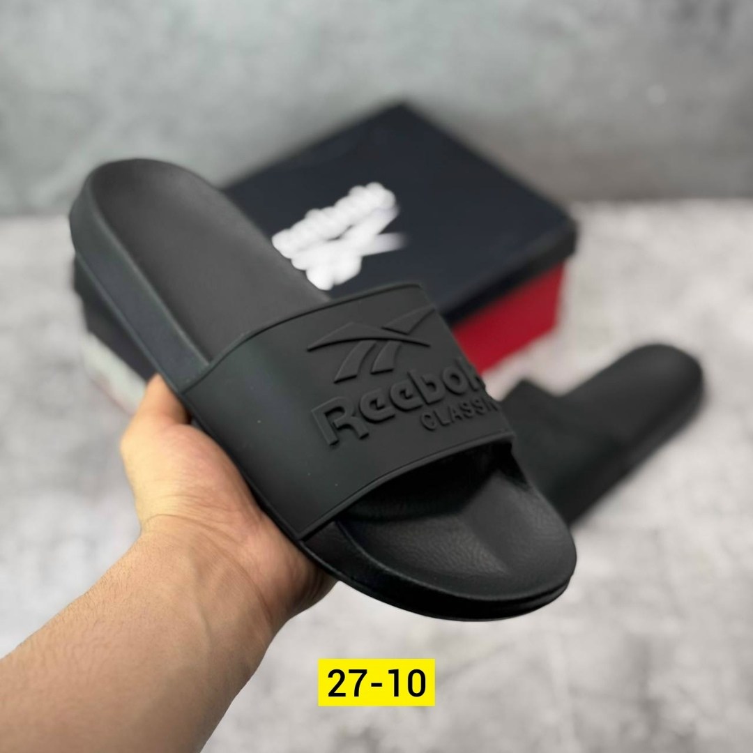 шлепанцы reebok,мужские шлепанцы,мужские шлепки,мужские тапки,сланцы мужские