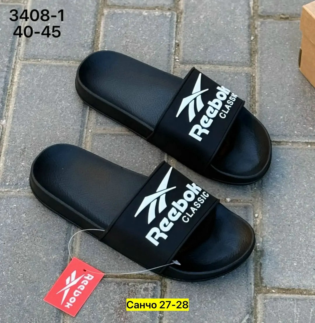 мужские шлепанцы,,мужские шлепки,шлепанцы reebok,мужские тапки