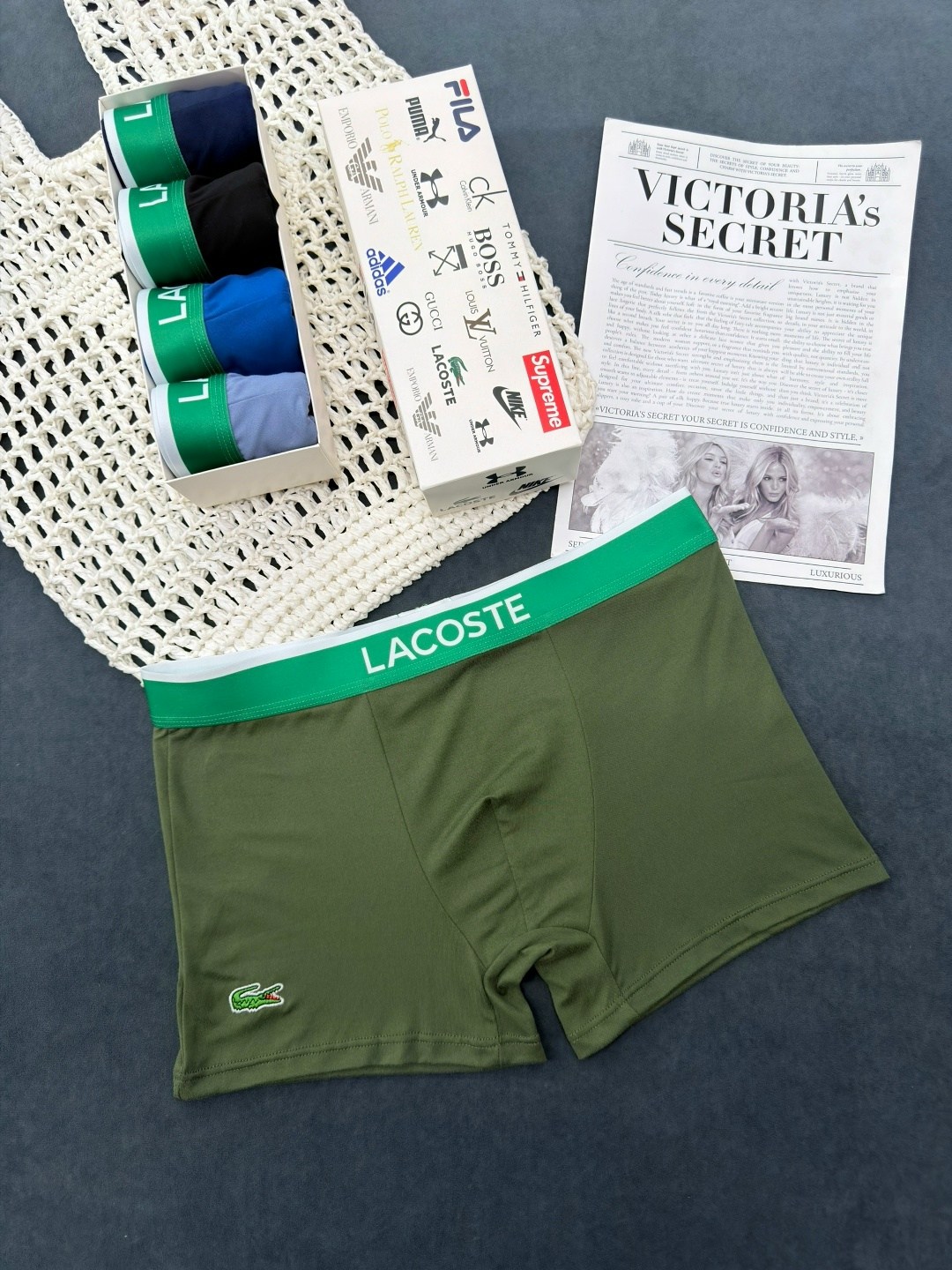 набор мужских трусов lacoste,трусы мужские lacoste,трусы lacoste,комплект трусов боксеры lacoste,мужской набор трусов
