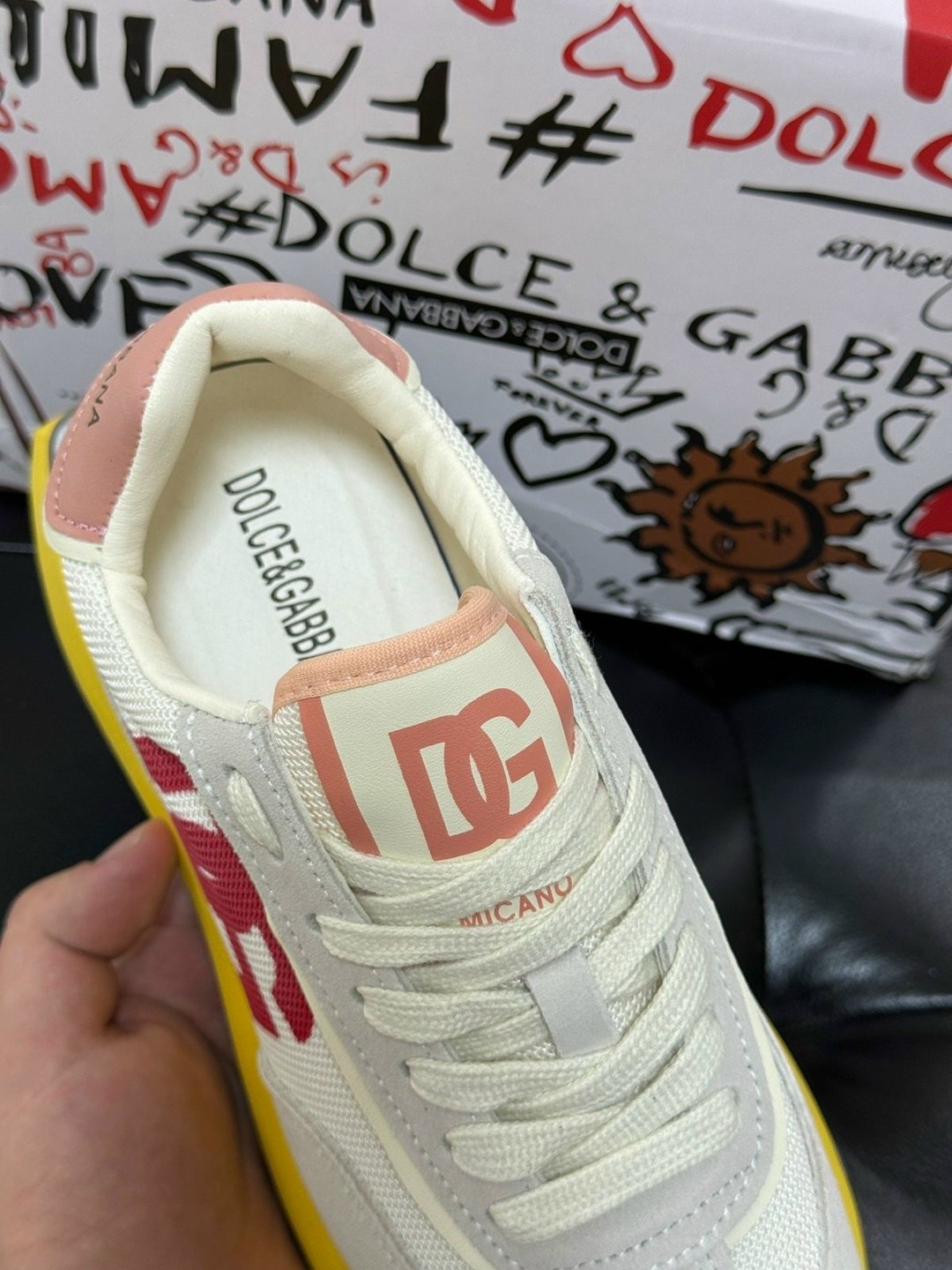 кроссовки dolce gabbana,,кроссовки dolce gabbana мужские,кроссовки женские dolce gabbana, спортивная