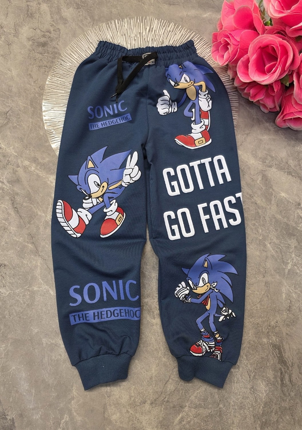 спортивные штаны sonic the hedgehog gotta go fast,sonic sonic,брюки джинсы,детские брюки,брюки спортивные для мальчик