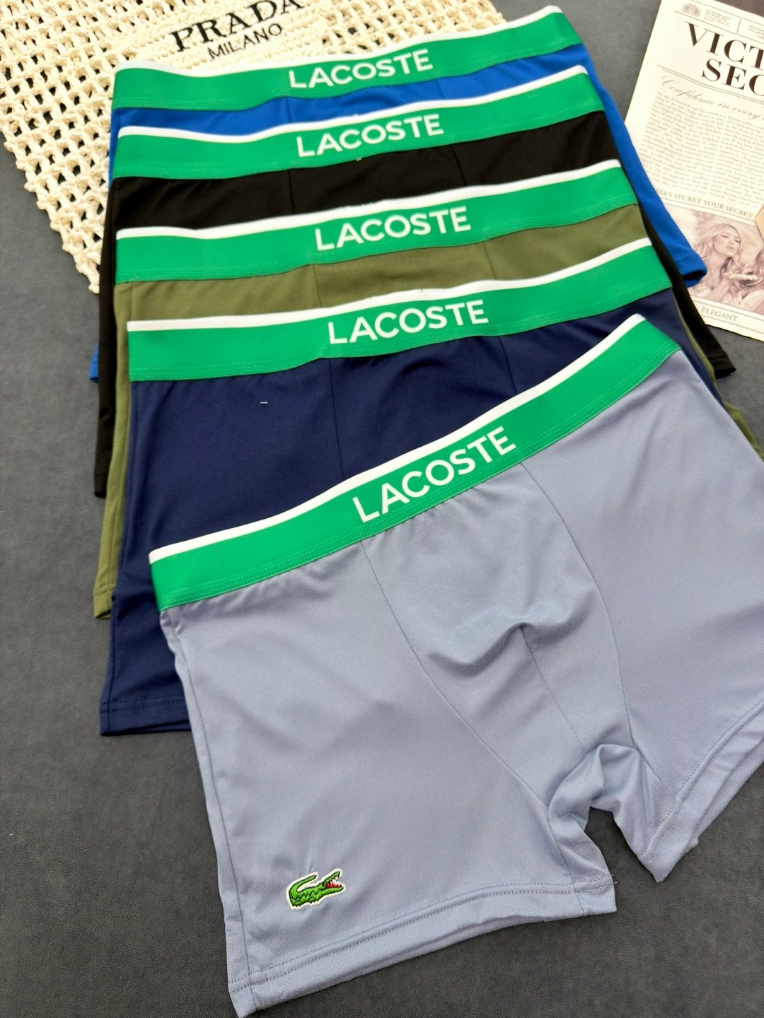 набор мужских трусов lacoste,трусы мужские lacoste,трусы lacoste,комплект трусов боксеры lacoste,мужской набор трусов