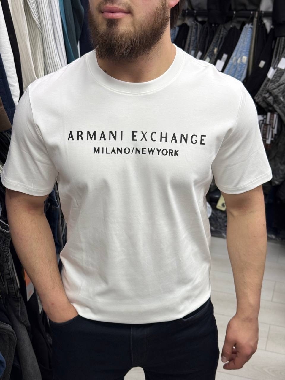 armani exchange armani,футболка armani exchange,armani exchange milano new york футболка,armani exchange milano new york,футболка с логотипом milano new york для мужчин от бренда armani exchange
