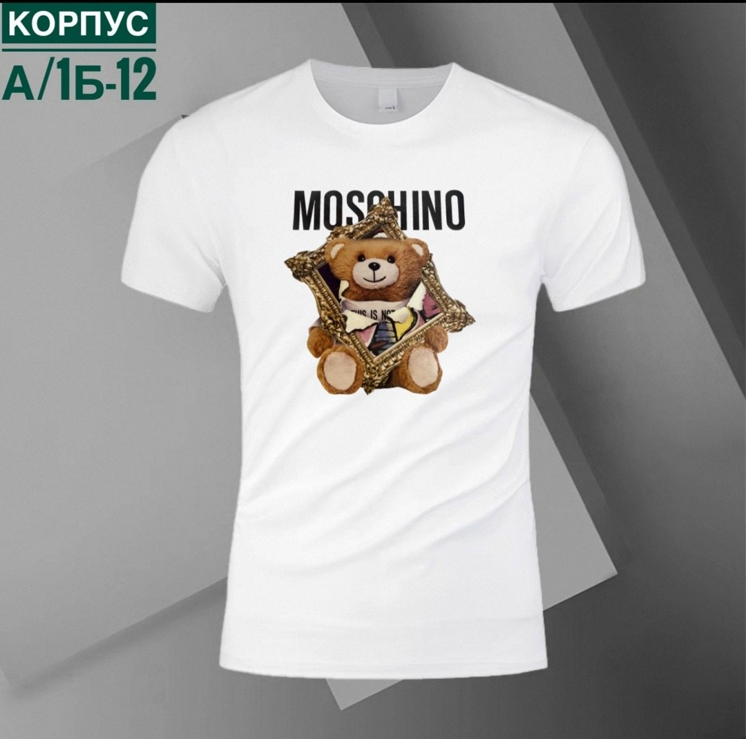футболки мужские,футболка москино мужская,футболки для мужчин,футболки moschino,футболка поло мужская