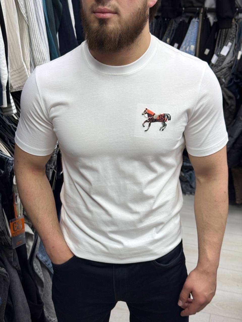 футболки мужские,футболка,футболки для мужчин,футболка hermes,мужская мода