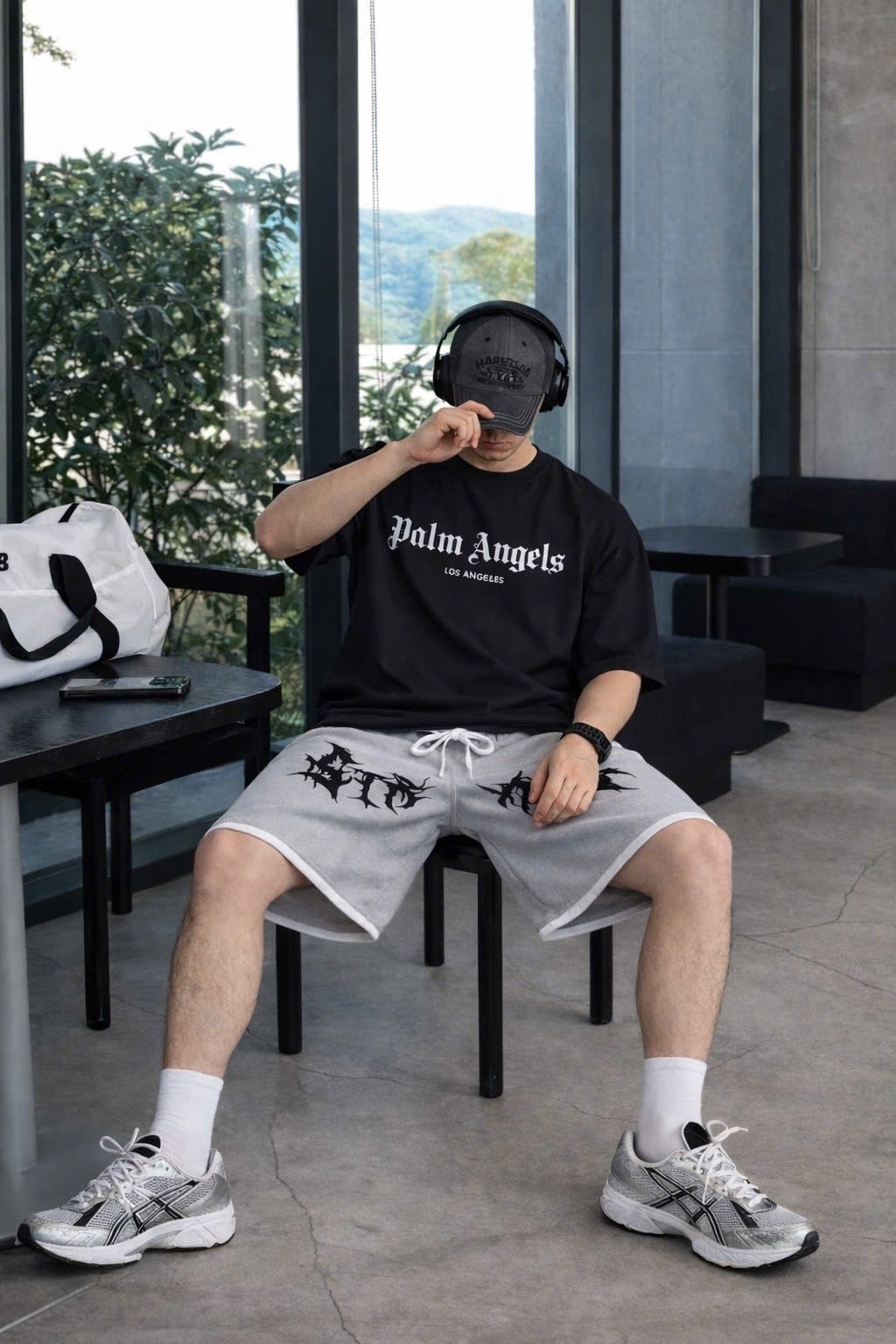шорты palm angels мужские,шорты palm angels шорты,шорты palm angel,шорты свободные,шорты