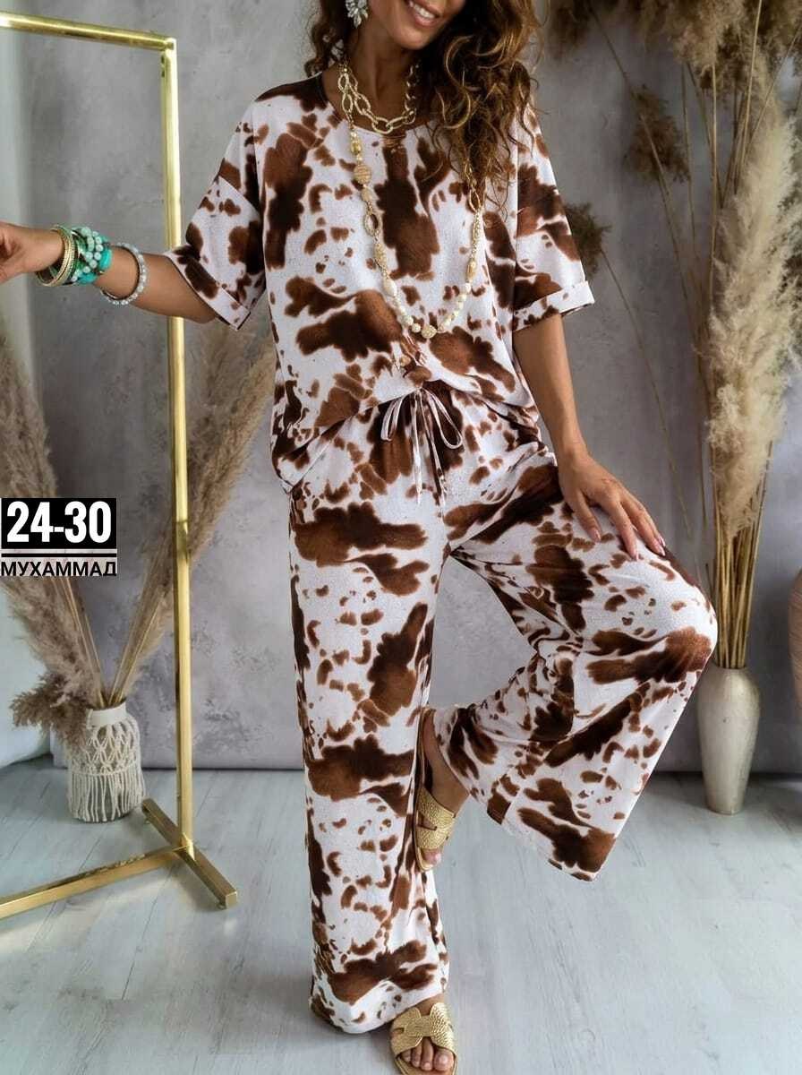 костюм женский,костюм с принтом,летние костюмы,,костюм с брюками