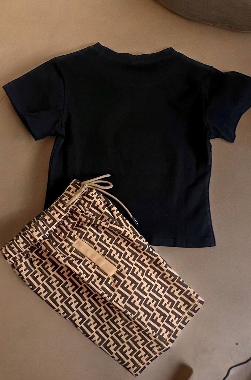 футболки для мальчика,fendi fendi,футболка fendi,одежда мальчика,fendi fila roma футболка