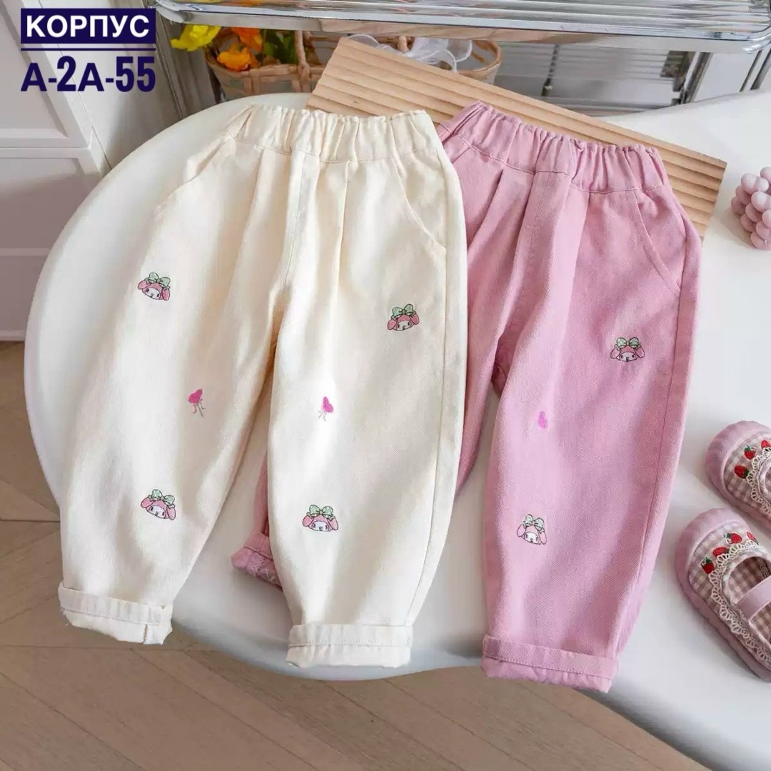 детские брюки,брюки с вышивкой,брюки для девочек,повседневные брюки,брюки для девочки детские
