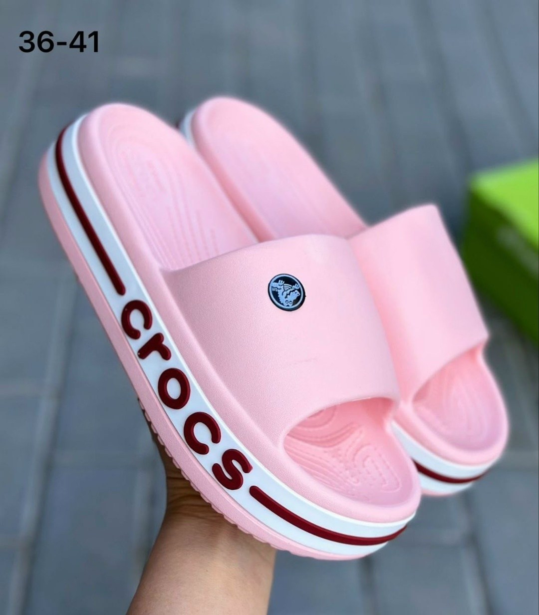 шлепанцы crocs,шлепанцы crocs bayaband slide,шлепанцы женские,женские кроксы,крокс