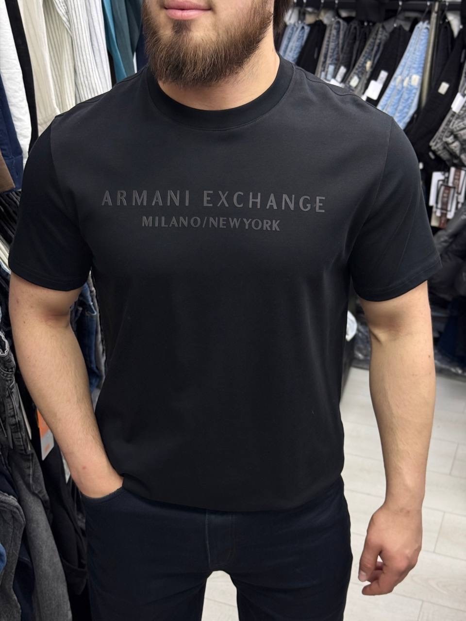 armani exchange armani,футболка armani exchange,armani exchange milano new york футболка,armani exchange milano new york,футболка с логотипом milano new york для мужчин от бренда armani exchange